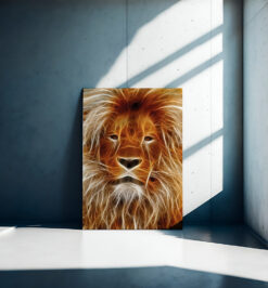 Quadro decorativo animais leão retangular cod r051 (cópia)