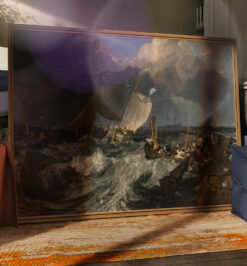 Quadro Decorativo Artes Joseph Mallord William Turner Retangular