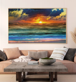 Quadro decorativo artes mar retangular cod r152 (cópia)