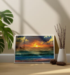 Quadro decorativo artes mar retangular cod r152 (cópia)