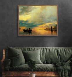 Quadro decorativo artes joseph mallord william turner retangular cod r144 (cópia)
