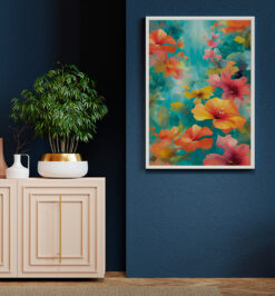 Quadro decorativo floral retangular cod r330 (cópia)