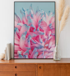 Quadro decorativo floral retangular cod r332