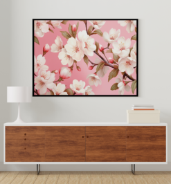 Quadro decorativo floral retangular cod r334 (cópia)