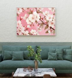 Quadro decorativo floral retangular cod r334 (cópia)