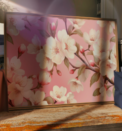 Quadro decorativo floral retangular cod r334 (cópia)