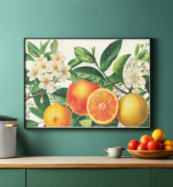 Quadro decorativo floral retangular cod r336 (cópia)