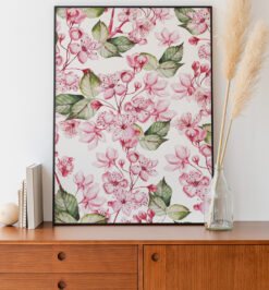 Quadro decorativo floral retangular cod r338 (cópia)