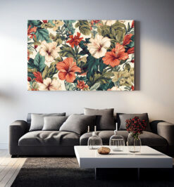 Quadro decorativo floral retangular cod r339 (cópia)
