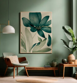 Quadro decorativo floral retangular cod r342 (cópia)