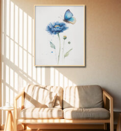 Quadro decorativo floral retangular cod r343 (cópia)