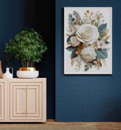 Quadro decorativo floral retangular cod r345 (cópia)