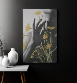 Quadro decorativo floral retangular cod r346 (cópia)