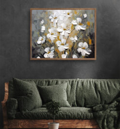 Quadro decorativo floral retangular cod r347 (cópia)
