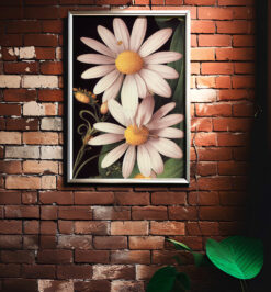 Quadro decorativo floral retangular cod r348 (cópia)