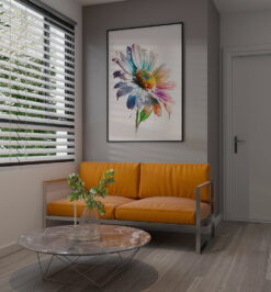 Quadro decorativo floral retangular cod r349 (cópia)
