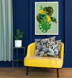 Quadro decorativo floral retangular cod r351 (cópia)
