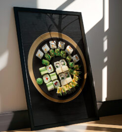 Quadro decorativo retangular cod r289