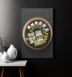 Quadro decorativo retangular cod r289