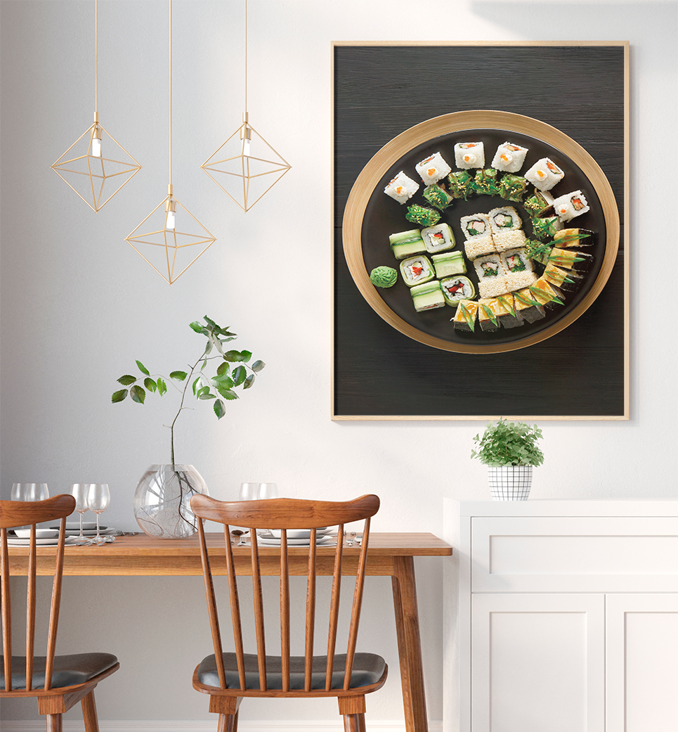 Quadro decorativo retangular cod r289