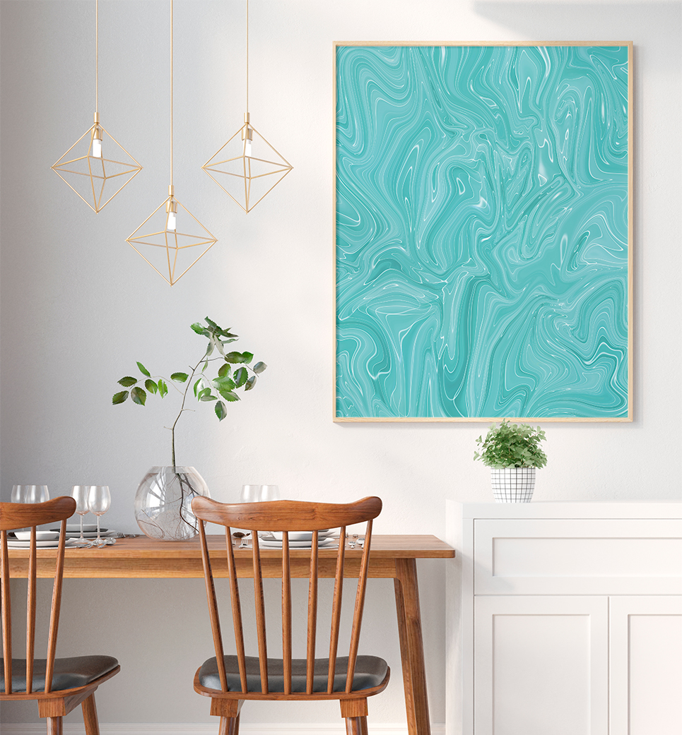 Quadro decorativo abstrato mármore retangular cod r008 (cópia)