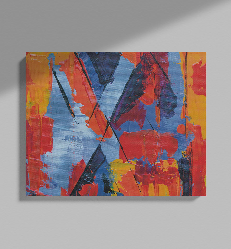 Quadro decorativo abstrato retangular cod r003 (cópia)