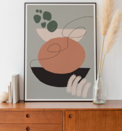 Quadro decorativo abstrato retangular cod r001 (cópia)