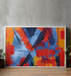Quadro decorativo abstrato retangular cod r003 (cópia)