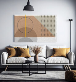 Quadro decorativo abstrato retangular cod p003 (cópia)