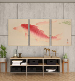 Quadros decorativo (nome da estampa) - kit 3 telas retangulares cod (cópia)
