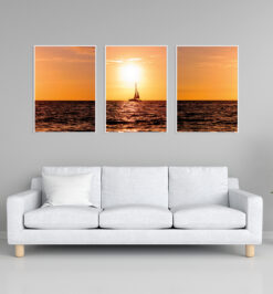 Quadros decorativo (nome da estampa) - kit 3 telas retangulares cod (cópia)