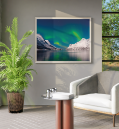 Quadro decorativo aurora boreal retangular cod r413 (cópia)