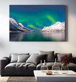 Quadro decorativo aurora boreal retangular cod r413 (cópia)