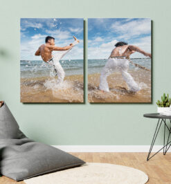 Quadros decorativo (nome da estampa) - kit 2 telas retangulares - cod (cópia)