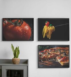 Quadros decorativo (nome da estampa) - kit 3 telas retangulares cod (cópia)