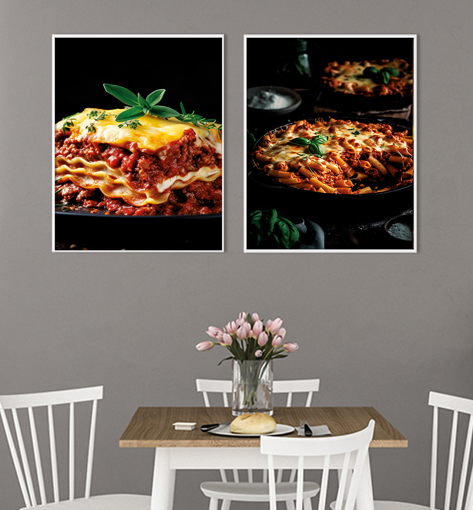 Quadros decorativo (nome da estampa) - kit 2 telas retangulares - cod (cópia)