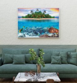 Quadro decorativo por do sol retangular cod r409 (cópia)