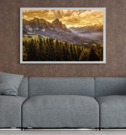 Quadro decorativo aurora boreal retangular cod r414 (cópia)