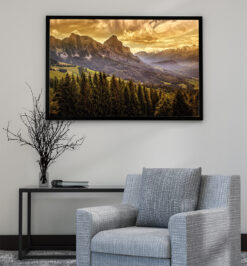 Quadro decorativo aurora boreal retangular cod r414 (cópia)