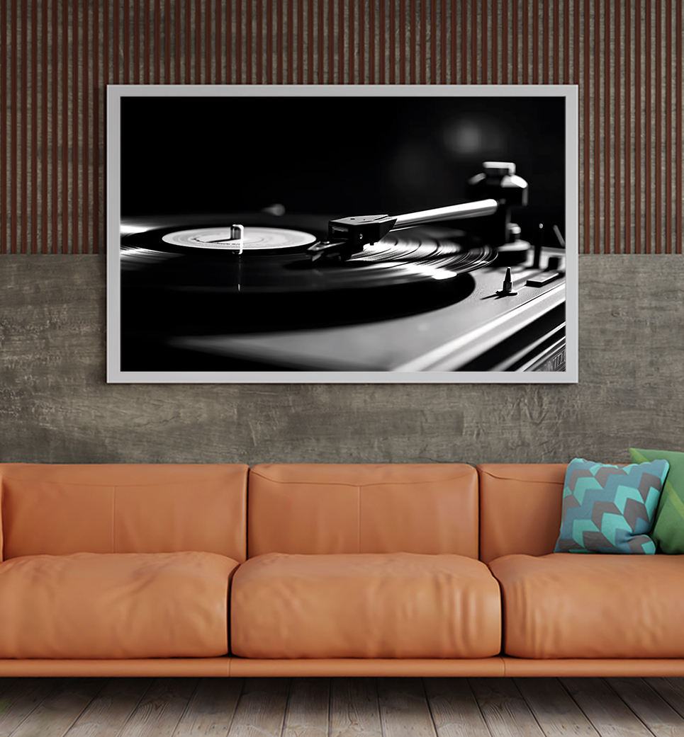 Quadro Decorativo Música Retangular COD R390
