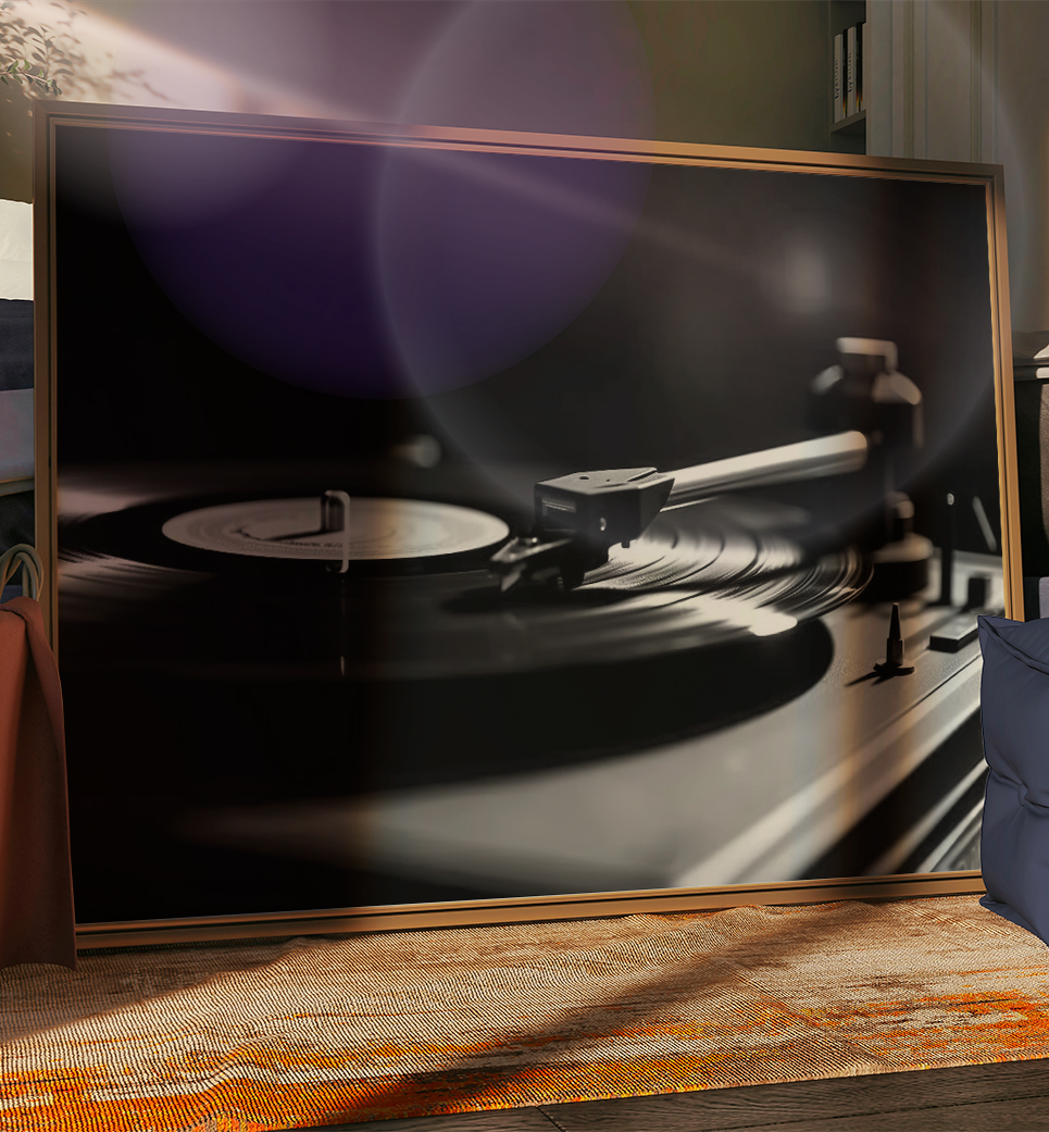 Quadro Decorativo Música Retangular COD R390