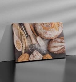 Quadro decorativo pães e trigo cod p202 (cópia)