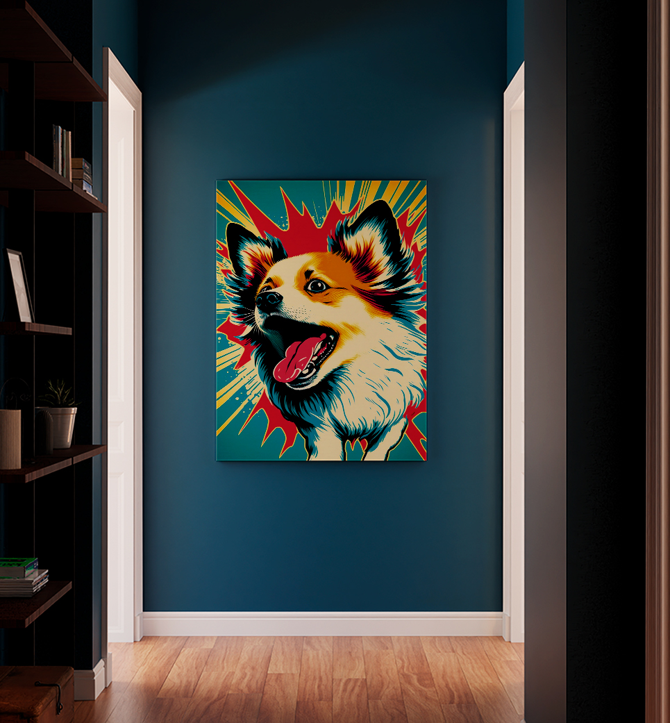 Quadro Decorativo Pop Art Cachorro COD R585