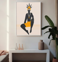 Quadro decorativo religião preto velho cod r616 (cópia)