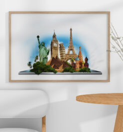 Quadro decorativo viagem cod p313 (cópia)