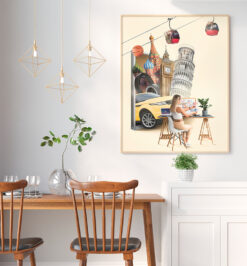 Quadro decorativo mulher cod p311
