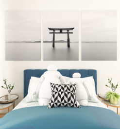 Quadros decorativo zen abstrato - kit 3 telas retangulares cod r737 (cópia)