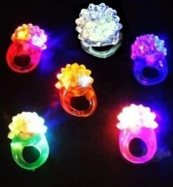 Anel led pisca pisca cores sortidas