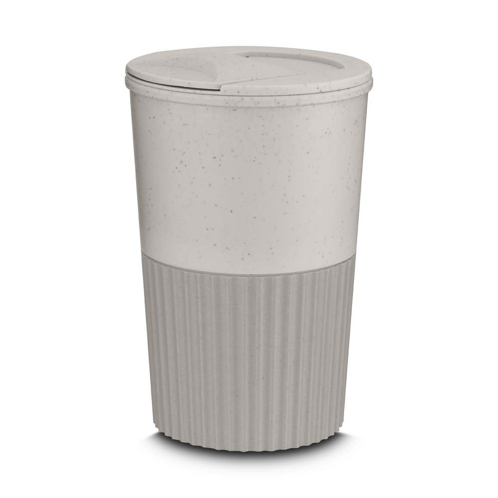Copo plástico em fibra de trigo personalizado 400ml