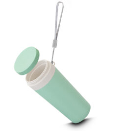 Copo plástico em fibra de trigo personalizado 300ml
